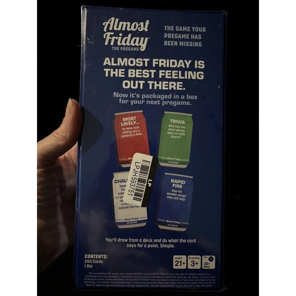 Almost Friday by What Do You Meme? Game New 21+ Drinking Game